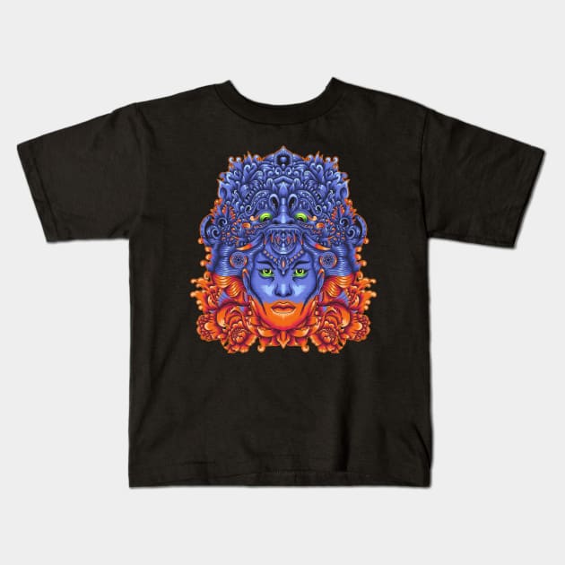 Kala Rau Balinese mythology Kids T-Shirt by Marciano Graphic